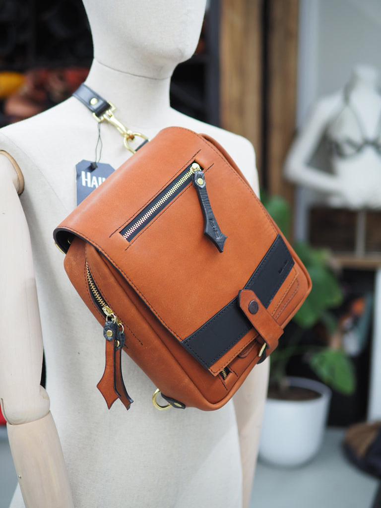 BAG, Satchel - Designer Leather Envelope Bag
