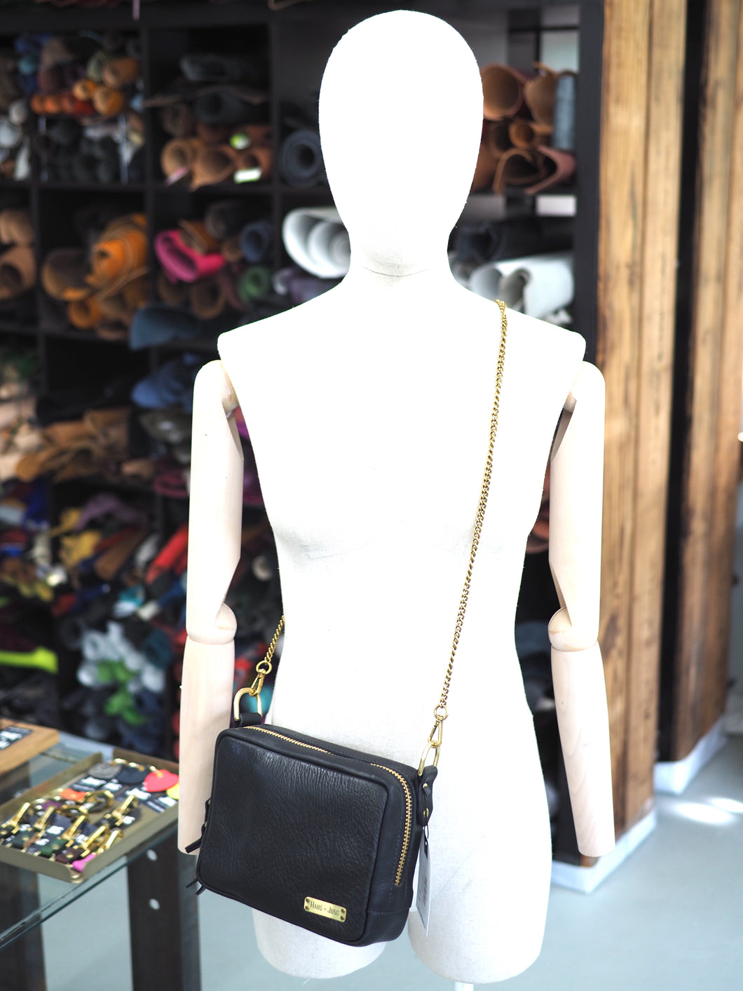 BAG Rectangle Purse Designer Leather Bag Locally Handmade Leather Small Purse Crossbody Haus of Jung